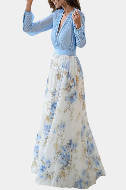 Eliane Maxi Dress with Stunning Flowers