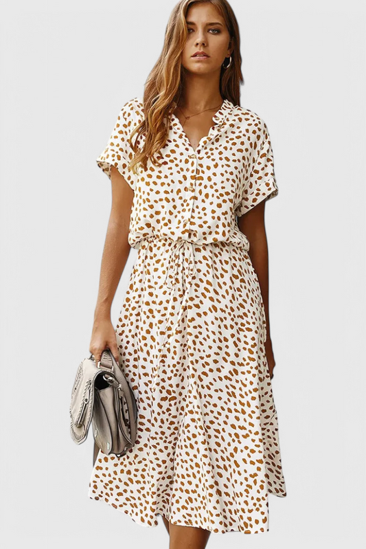 Aura Flowing Midi Dress