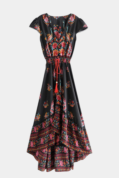 Chiara Boho Chic Floral Dress