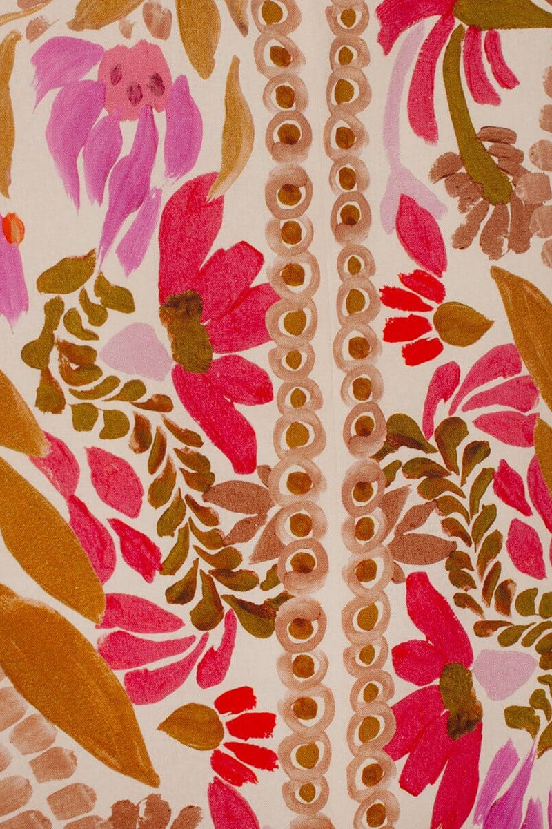 Vibrant Floral Maxi Dress by Suzanne