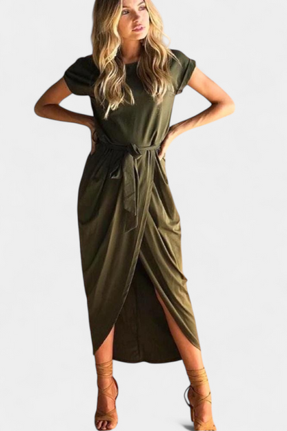 Clarissa Wrap Midi Dress