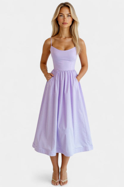 Marvelle Sleeveless Midi Flowy Dress