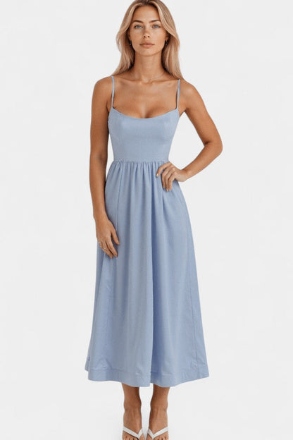 Marvelle Sleeveless Midi Flowy Dress