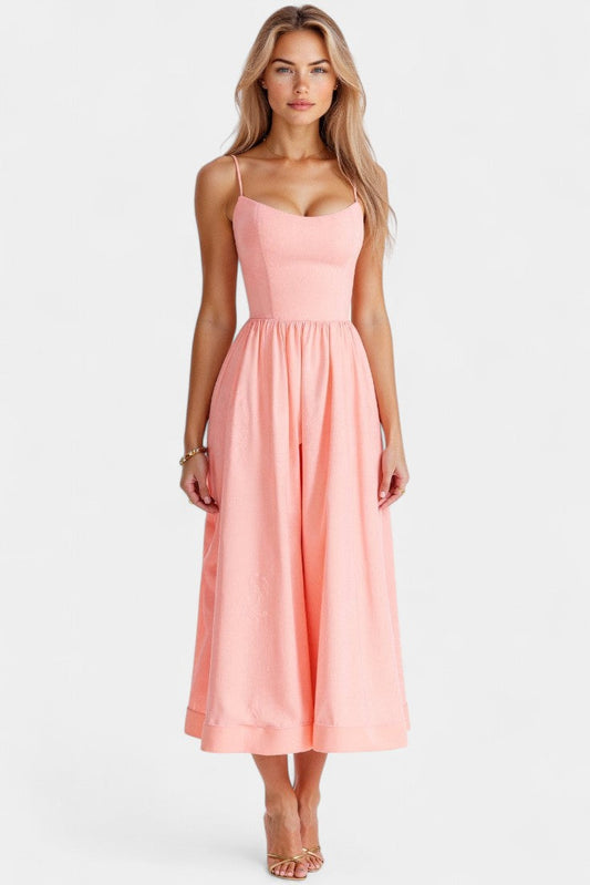Marvelle Sleeveless Midi Flowy Dress