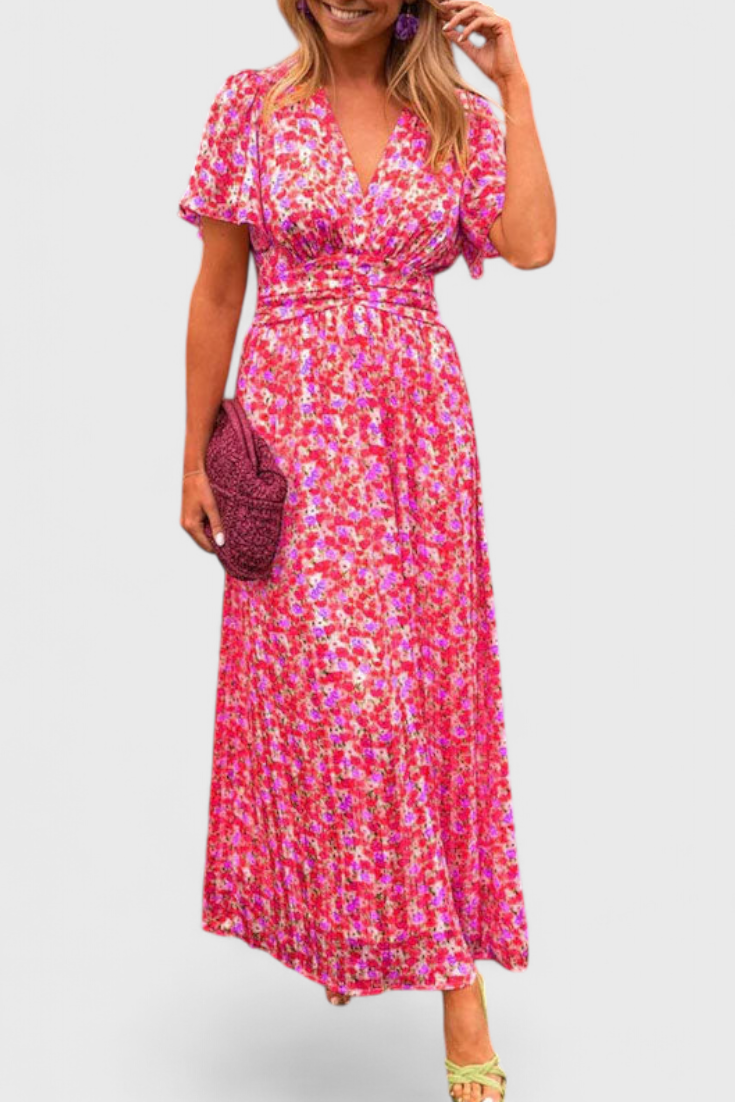 Aldara Classic V-Neck Dress
