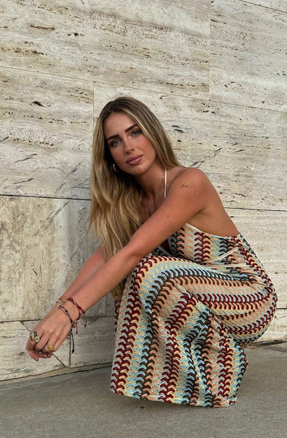 Cancun - Long crochet dress